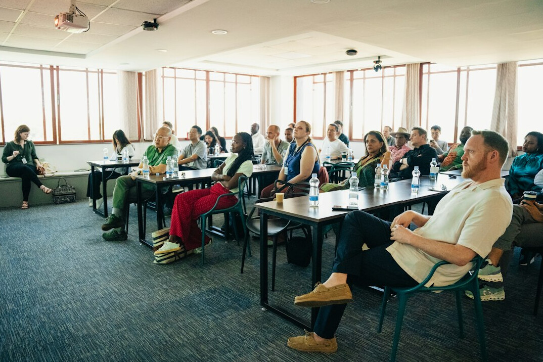 professional attending workshop
